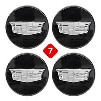 67mm 4vnt 3D automobilio ratų centrinės gaubteliai Dangtelis Emblema Cadillac Escalade Seville CTS CT5 XT5 XTS XLR BLS SLS STS ATS CT4 CT6 XT gray