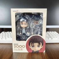 Anime Figure Attack on Titan #775 Erwin Smith #2002 Levi Ackerman #1893 Reiner Braun #2001 Mikasa Ackerman #2000 Eren Yeager Toy
