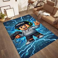 Roblox 248 Kilimas Puikiai tinka svetainėms Bendrabučiams Žaidimų kambariams Prieangiams Neslystantis Kilimas Biurų Dekoravimas Dovana Šventėms 100cmx120cm