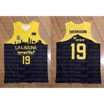 2026 Ispanija Tenerifė ACB Krepšinio Namų Marškinėliai Naujas Atvykimas 3D Spausdinti Greitai Džiūstantys Namų Išvykos Krepšinio Marškinėliai T-shirts Šeimos Derinimas L