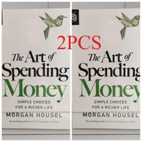 The Art Of Spending Money By Morgan Housel Finance Book Simple Choices For A Richer Life Personal Finance Guide For Adults Books B-2PCS