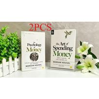 The Art Of Spending Money By Morgan Housel Finance Book Simple Choices For A Richer Life Personal Finance Guide For Adults Books E-2PCS