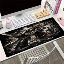 Warhammer 40k tematikos pelės kilimėlis, neslystantis guminis pagrindas, daugiafunkcinis biuro ir namų dekoras, puikiai tinka darbo vietos personalizavimui. 40cmx90cm