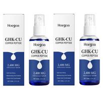 60 ml GHK Cu Vario Peptido Plaukų Serumo Purškalas Plaukų Gilus Maitinimas Greitai Įsigeriantis Drėkinantis Stiprina Šaknis Nenusunkantis 2 PCS