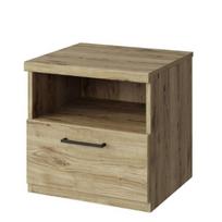 Spintelė prie lovos Doorset 1s, ruda
