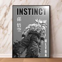Anime plakatas Dragon Ball Wukong Sienos menas Kambarys Namai Vaikų dovana Dekoracija Tapyba Modulinis spaudinys 40cm×60cm NoFrame