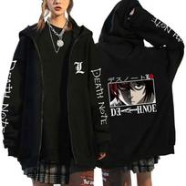 Per dydelis gobtuvas Death Note su užtrauktuku M black
