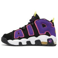 Nike Air More Uptempo GS Teismo Violetinės Vaikų Sportbačiai Juodi Hyper-Pink Daugiaspalviai DZ5278-001 39 black