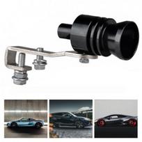 Car Noise Whistle Sound Turbo Simulator Muffler Blow Valve Off Tip Auto Durable black