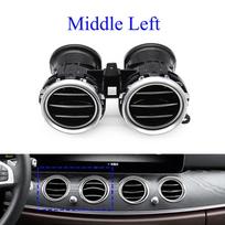 Dashboard Left Right Air Vent Grille Center Rear AC Vent Grill Outlet Complete Assembly For Mercedes Benz E Class W213 2016- Middel Left 1PC black