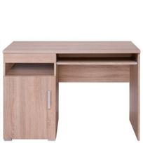 Rašomasis stalas Damis 1D1S/110, 110.4x58.4x75 cm, rudas