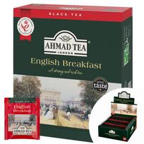 Arbata AHMAD Alu ENGLISH Breakfast, 100 x 2 g, BLTAHM054881007924