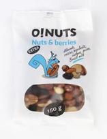 Riešutų ir razinų mišinys "EXTRA" "O!NUTS", GRANOB4771459073896
