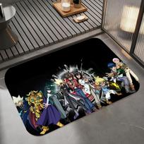Anime B-Bakugan grindų kilimėlis, Diatominės žemės vonios kilimėlis, Greitai džiūstantis, sugeriantis, neslystantis prie durų kilimėlis 50cm x 80cm gray