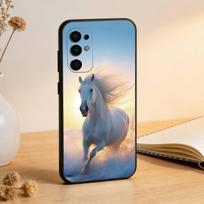 Art G-Galloping Horse Phone Case For Samsung S25,S24,S21,S22,S23,S30,Ultra,S20,Plus,Fe,Lite,Note,10,Black Cover Samsung S235G