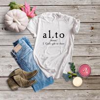 Funny Alto Shirt |School Choir Shirt |Church Choir |Show Choir Gift |Singing |Musical |Singing In The Choir |Short-Sleeve Unisex T-Shirt S white