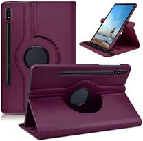 For Samsung Tab S10 FE Plus 13.1 2025 Case Cover 360 Rotating PU Leather Stand Cover for Coque Galaxy Tab S10 FE Plus 13.1 Case S10FE Plus 13.1inch violetinė