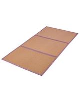 VEVOR Japoniškas tatami kilimėlis, 80 x 39 col. Sulankstomas rankomis austas natūralaus rotango tatami kilimėlis, neslystantis ir lengvai valomas japoniškas tatami grindų kilimėlis 203.2 x 99 x 1.3 cm