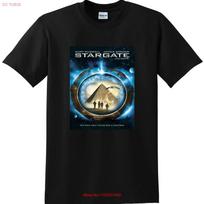 Stargate T Shirt 1994 4k Bluray Dvd Cover Poster Tee Small Medium Large Xl Vintage Soft Streetwear Fashion Homme L black