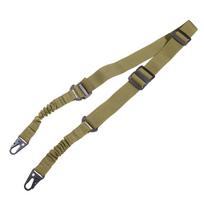 Outdoor Tactical Double -point Task Rope Multi-functional Back Straps Hanging Safe Rope Camera Climbing Strap One Size chaki