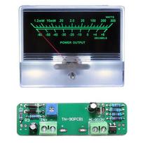 AS95-VU Level Meter Stereo Preamp Tube Amplifier Board Indicator DB Preamp Audio Power Meter with Driver Backlit Pointer BGood product juoda