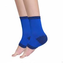 Kids Ankle Support Sleeve Warm Child Compression Breathable Sheltering Gear for Active mėlyna
