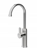 INOX virtuvės maišytuvas - šlifuotas plienas 415 mm, Su filtru