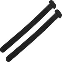 2pcs Easy Installation Roller Skate Strap Universal Fit T Shape Belt  Speed Skating black