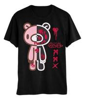 Unisex shirt Cotton Oversize Large Size Gloomy Bear Bloody Face Anime Horror S-4xl XL