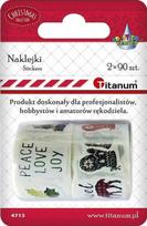 Kalėdiniai lipdukai ant juostos mišinio 2vnt - Titanum