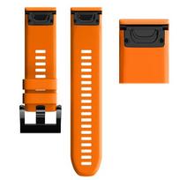 26 20 22 mm silikoninis QuickFit dirželis Garmin fenix 5 5X 5S Plus 6 6S 6X Pro išmaniojo laikrodžio apyrankė fenix 7 7X 7S 935 945 22mm QuickFit orange