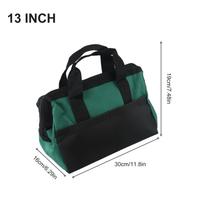 13/14/16/19/20in Tool Bag Multi-Function Oxford Cloth Waterproof Electrician Bag blue