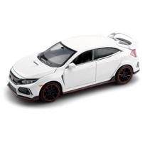 1/32 Honda Civic Type-R Super Car Alloy Diecast Metal Model Sound & Light Desktop Collection Decorative Gift Boys Collect Gift balta