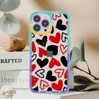 Love Heart Mousepad For Redmi 7 8 9 A For Redmi Note 5 7 8 9 10 11 Pro Max 4G 5G Funfas Redmi 7A black