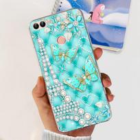 Skirta Huawei P Smart dėklas FIG-LX1 Minkštas silikonas TPU Skaidrūs dėklai Skirta Huawei P Smart 2018 2017 Dangtelis Coque Funda Drugelis Astronautas Huawei P Smart white