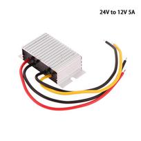 24V į 12V 3/5A 15-36V DC žeminantis keitiklis, įtampos reguliatorius, maitinimo šaltinis LED šviesai, automobiliui, sunkvežimiui, laivui