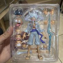 20CM One Piece Veiksmo figūrėlės Anime Luffy Roronoa Zoro Ace Figūrėlė Judančios sąnariai Kolekcinis modelis Žaislai Gimtadienio dovana gray