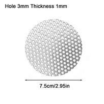 1 mm 304 nerūdijančio plieno perforuoto tinklelio filtro plokštelė, sūkurinio nutekėjimo dangteliai, metaliniai nutekėjimo dangteliai, augalų atramų apsauginis kilimėlis