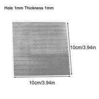 1 mm 304 nerūdijančio plieno perforuoto tinklelio filtro plokštelė, sūkurinio nutekėjimo dangteliai, metaliniai nutekėjimo dangteliai, augalų atramų apsauginis kilimėlis gray