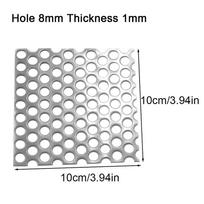 1 mm 304 nerūdijančio plieno perforuoto tinklelio filtro plokštelė, sūkurinio nutekėjimo dangteliai, metaliniai nutekėjimo dangteliai, augalų atramų apsauginis kilimėlis