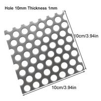 1 mm 304 nerūdijančio plieno perforuoto tinklelio filtro plokštelė, sūkurinio nutekėjimo dangteliai, metaliniai nutekėjimo dangteliai, augalų atramų apsauginis kilimėlis