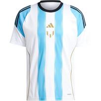 Adidas Lionel Messi Soccer Jersey Men's White Blue IZ2996 S white