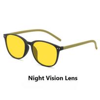 Nauji Retro Naktinio Matymo Akiniai nuo Mėlynos Šviesos Vyrams Žiūrėti Į Kompiuterius Žaisti Žaidimus ir Dirbti Biure Akių Apsaugos Akiniai yellow