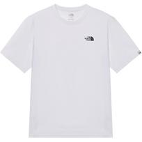 The North Face Logo Crew Neck Short Sleeve T-Shirt Unisex Tops White NT7UR14J S white