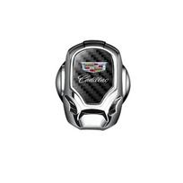 Automobilio vieno mygtuko paleidimo dangtelis Variklio uždegimo paleidimo/sustabdymo metalinė lipduko apdaila Cadillac SRX ATS XTS CT4 CT5 CT6 XT4 XT5 XT6 sidabras
