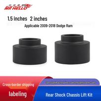 Dodge Ram 2009-2018 Galinis amortizatorius Kėbulo pakėlimo komplektas: 1,5-2 coliai 1.5 inch black