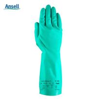 Ansell Tec 37-155 Nitrile Coated Wear-Resistant Chemical-Resistant Food Grade Gloves XL (1 pair per pack, 12 pairs per bag) blue