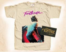 SALE Footloose T-Shirt Vintage Natural color Men's T-Shirt DTG Digital Print SIZES M L beige