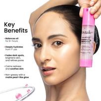 Foxtale Oil-Balancing Gel Moisturizer for Oily Skin with Niacinamide, 50ml beige