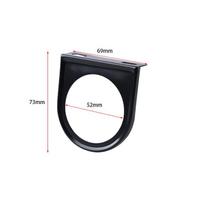 52mm Dashboard Gauge Pod Holder Bracket Universal Auto Meter Cup Mount Black Interior Part Triple Double Single Hole Unit gray